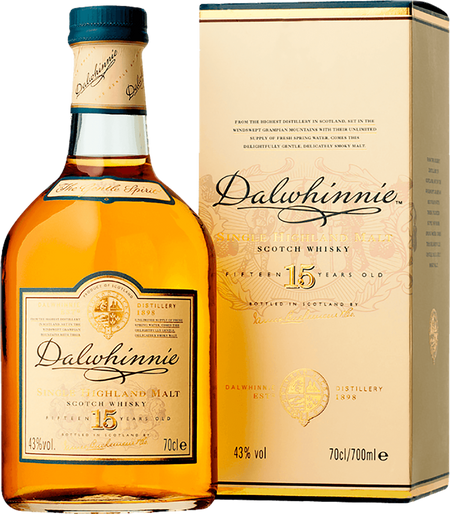 Dalwhinnie Highland 15 y.o. Single Malt Scotch Whisky (gift box)