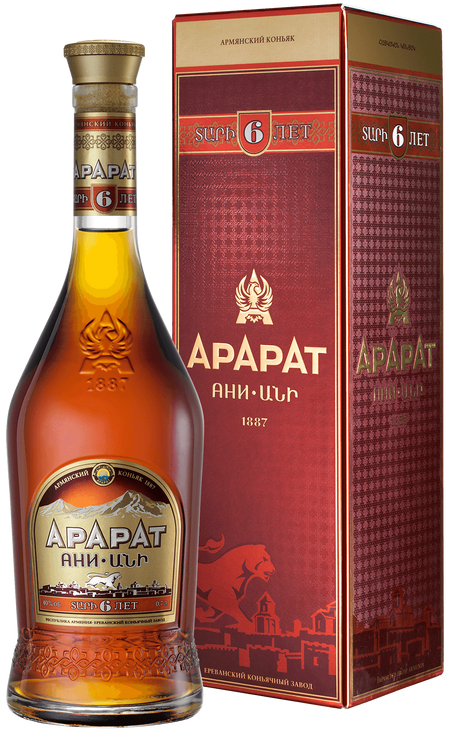 ARARAT Ani Armenian Brandy 6 y.o. (gift box)