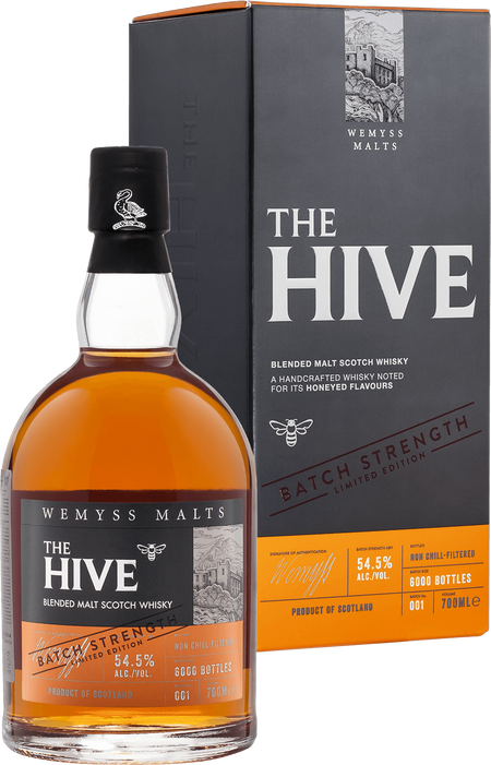 Wemyss Malts The Hive Batch Strength Blended Malt Scotch Whisky (gift box)