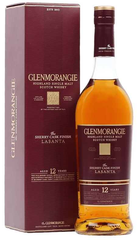 Glenmorangie Lasanta 12 y.o. single malt scotch whisky (gift box)