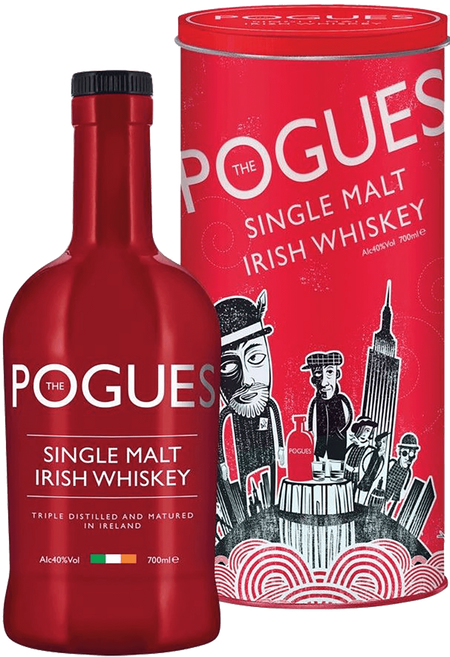Pogues Single Malt Irish Whiskey (gift box)