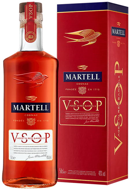 Martell VSOP Aged in Red Barrels (gift box)