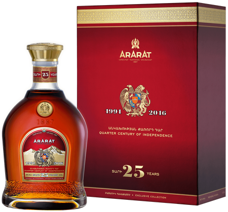 ARARAT Armenian Brandy 25 y.o. (gift box)