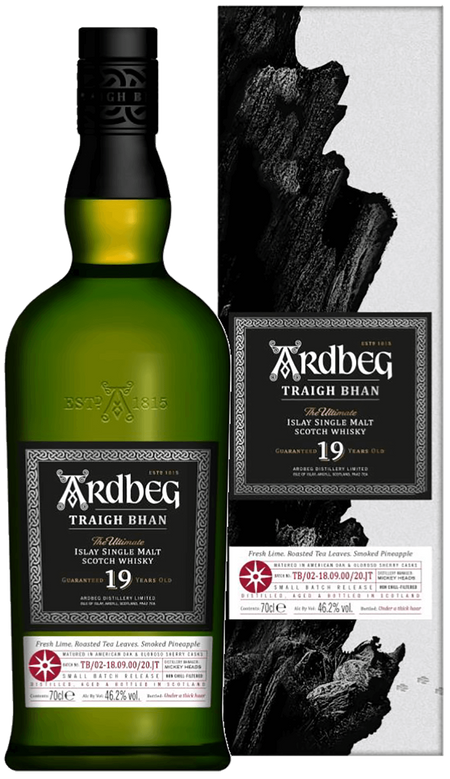 Ardbeg Traigh Bhan 19 Years Old Islay Single Malt Scotch Whisky (gift box)