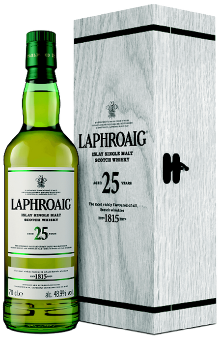 Laphroaig 25 y.o. Islay Single Malt Scotch Whisky (gift box)