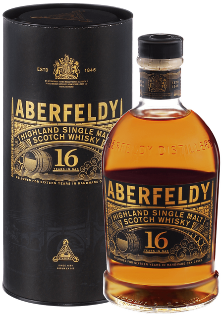 Aberfeldy 16 Years Old Highland Single Malt Scotch Whisky (gift box)