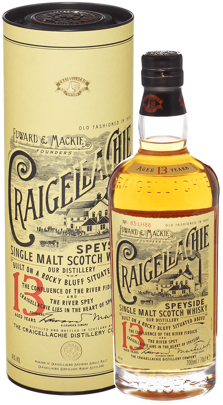 Craigellachie 13 Years Old Speyside Single Malt Scotch Whisky (gift box)