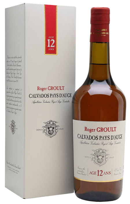 Calvados Pays D'Auge AOC 12 ans Roger Groult (gift box)