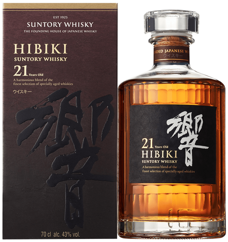Hibiki 21 years Suntory Whisky (gift box)