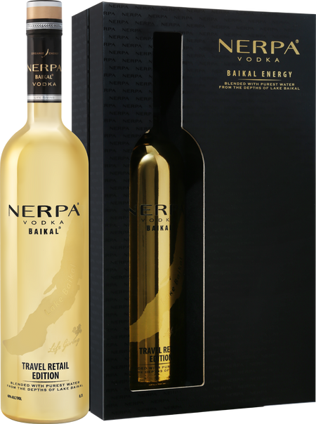 Baikal Nerpa Gold (gift box with two shots)