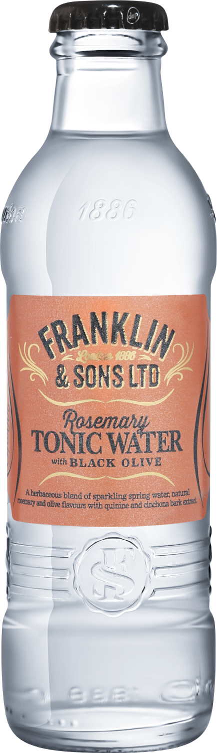 Franklin and Sons Rosemary with Black Olive Tonic Water
