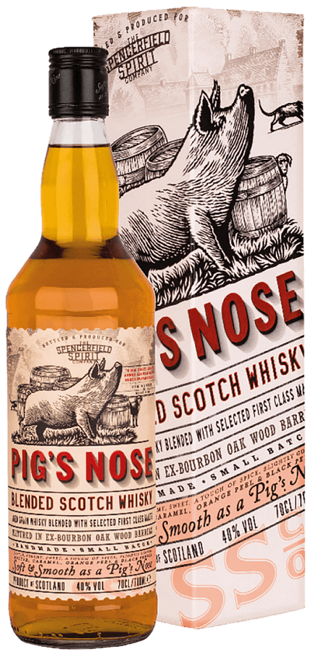 Pig's Nose Spencerfield Spirit Blended Scotch Whisky (gift box)