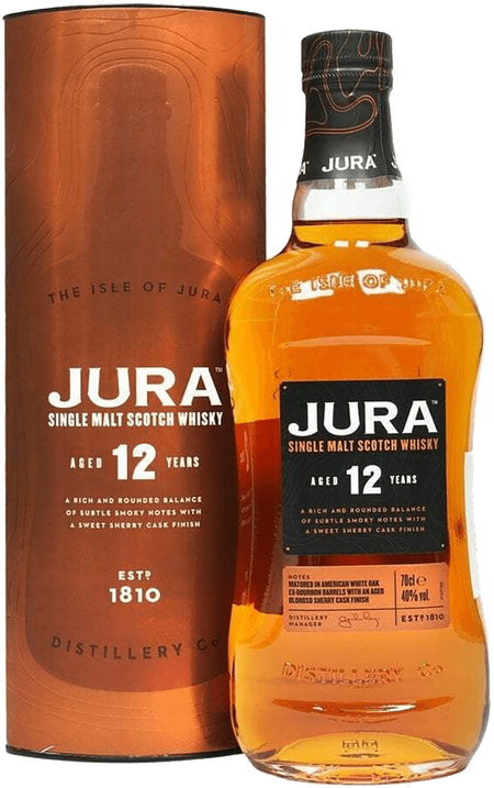 Jura 12 y.o. Single Malt Scotch Whisky (gift box)