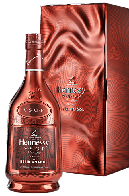 Hennessy Privelege Limited Edition by Refik Anadol Cognac VSOP (gift box)