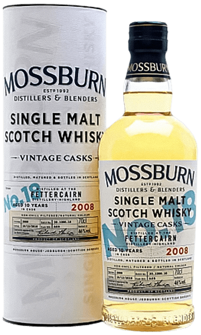 Mossburn Vintage Casks No.18 Fettercairn Single Malt Scotch Whisky (gift box)