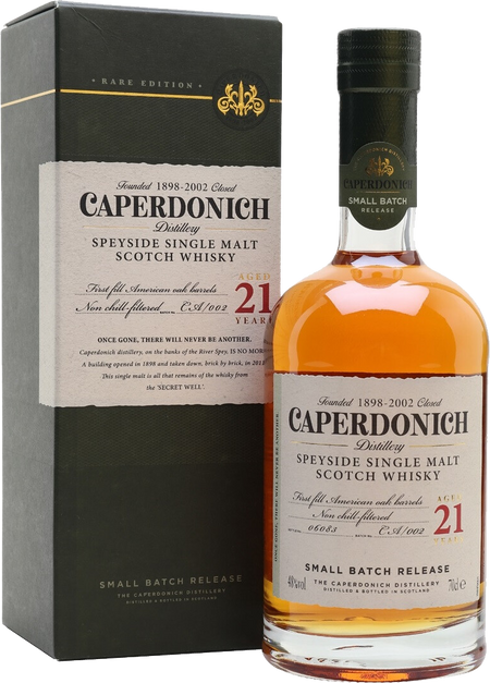 Caperdonich 21 y.o. Single Malt Scotch Whisky (gift box)