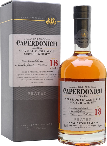 Caperdonich Peated 18 y.o. Single Malt Scotch Whisky (gift box)