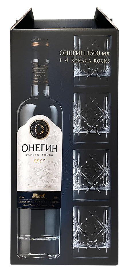 Onegin (gift box with 4 glasses)