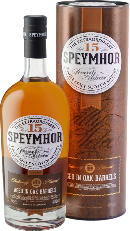 Speymhor 15 y.o. Single Malt Scotch Whisky (gift box)