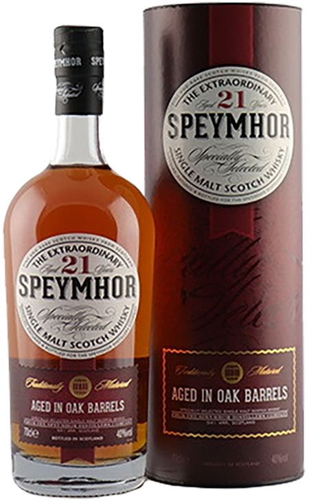Speymhor 21 y.o. Single Malt Scotch Whisky (gift box)