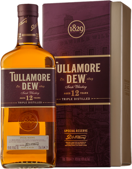 Tullamore Dew Irish Whiskey 12 y.o. (gift box)