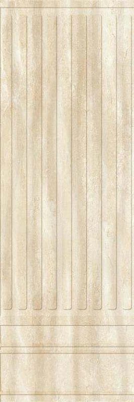 Керамическая плитка Eurotile Lia Beige (панель+плинтус) 138 LIN2BG настенная  29,5х89,5 см