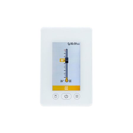 Пульт управления FASEL Touchline 5400 DESIGN TOUCH (управление температурой/влажностью/инфра, Белый)