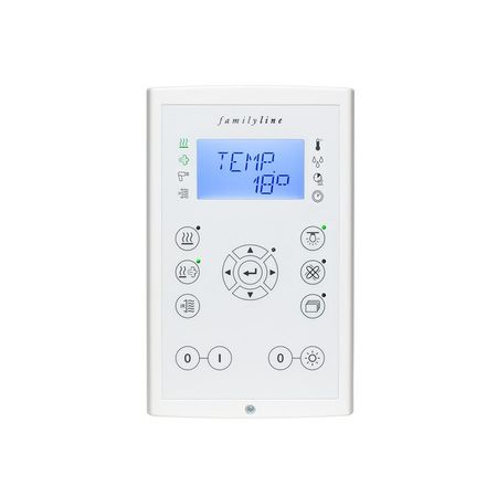 Панель управления FASEL familyline 3200 DESIGN GLASS (управление температурой/влажностью)