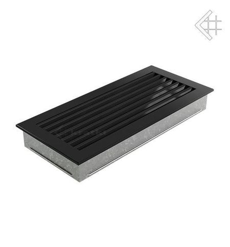Вентиляционная решетка для камина Kratki 17x37 FRESH черная 37C/FRESH