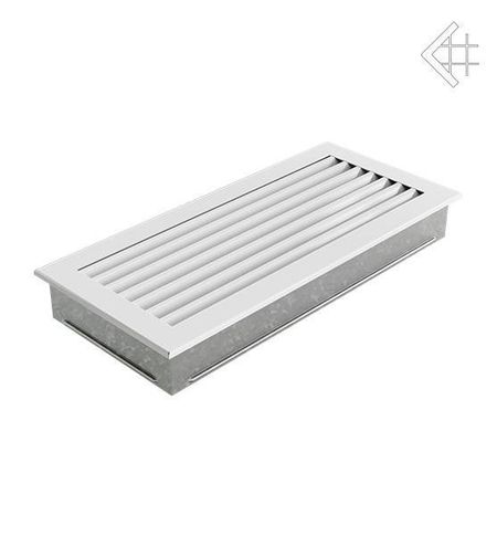 Вентиляционная решетка для камина Kratki 17x37 FRESH белая 37B/FRESH