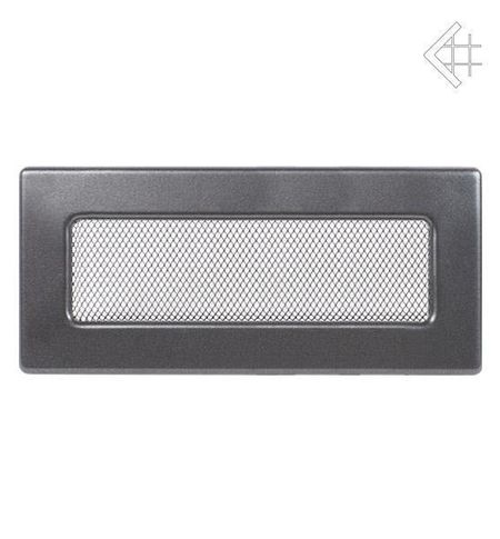 Вентиляционная решетка для камина Kratki 11х32 графитовая 32G