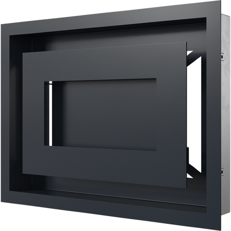 Вентиляционная решетка Kratki WIND Графитовая 22х30