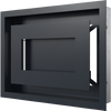 Вентиляционная решетка Kratki WIND Графитовая 22х30