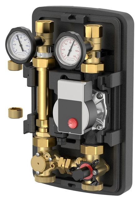 Насосная группа Meibes MeiFlow TOP S MC-M DN25 с насосом Wilo PARA SC 25-7.0