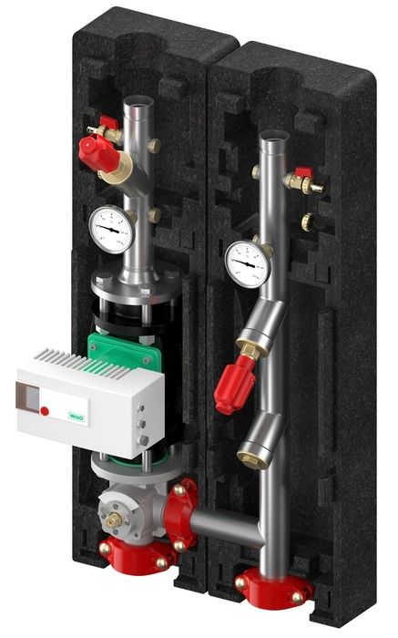 Насосная группа Meibes FL-MK, Ду 40 (1/2), без насоса, BigFixLock