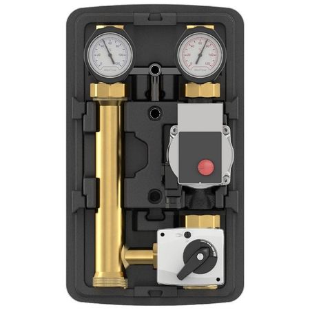 Насосная группа Meibes MeiFlow TOP S MC DN25 с приводом и насосом Wilo PARA SC 25-7.0
