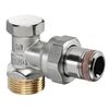 Вентиль Oventrop Combi 2 DN-15 3/4" 1/2" Н угловой ЕК-Н НГ со штуцером