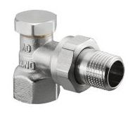 Вентиль Oventrop Combi 2 DN-20 3/4" ВН угловой НГ со штуцером