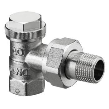 Вентиль Oventrop Combi 3 DN-15 1/2" ВН угловой НГ со штуцером