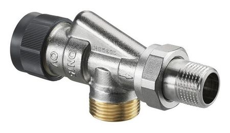 Вентиль термостатический Oventrop DN-15 3/4" 1/2" Н ЕК-Н серия A осевой