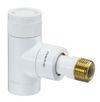 Вентиль термостатический Oventrop DN-15 1/2" 1/2" ВН серия E угловой белый