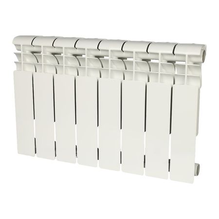 Алюминиевый радиатор Rommer Profi 350 8 секций (RAL-1210-035008)