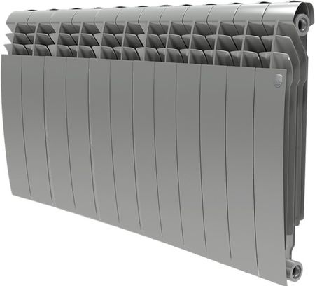 Биметаллический радиатор Royal Thermo BiLiner 500 Silver Satin 12 секц.