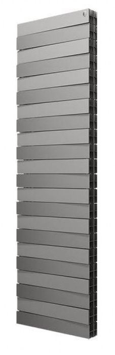 Биметаллический радиатор Royal Thermo Piano Forte Tower/Silver Satin 22 секций