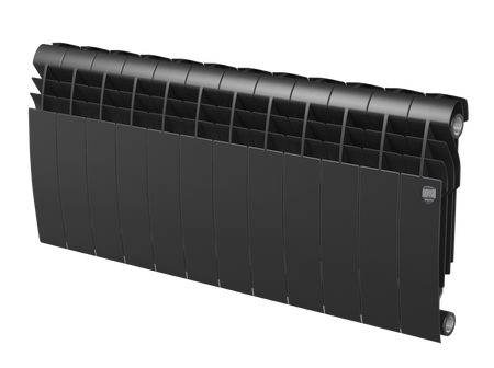 Биметаллический радиатор Royal Thermo Biliner 350 Noire Sable 12 секц.