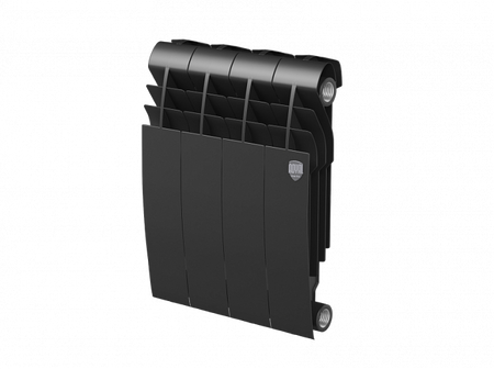 Биметаллический радиатор Royal Thermo Biliner 350 VD 4 секц. Noir Sable