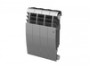 Биметаллический радиатор Royal Thermo Biliner 350 VD 4 секц. Silver Satin