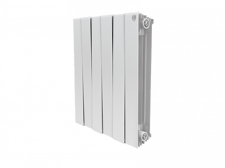 Биметаллический радиатор Royal Thermo Pianoforte 500 VD 6 секц. Bianco Traffico