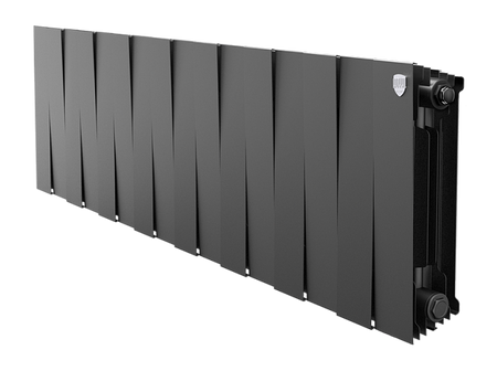 Биметаллический радиатор Royal Thermo Piano Forte 300 /Noir Sable 16 секц.