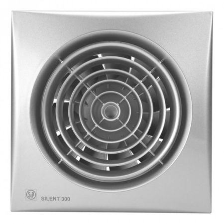 Вентилятор для небольших помещений  Soler & Palau SILENT-300 CZ SILVER